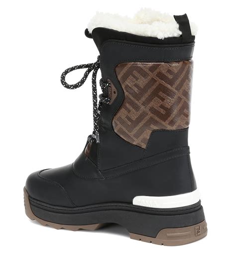 fendi snow boots women's